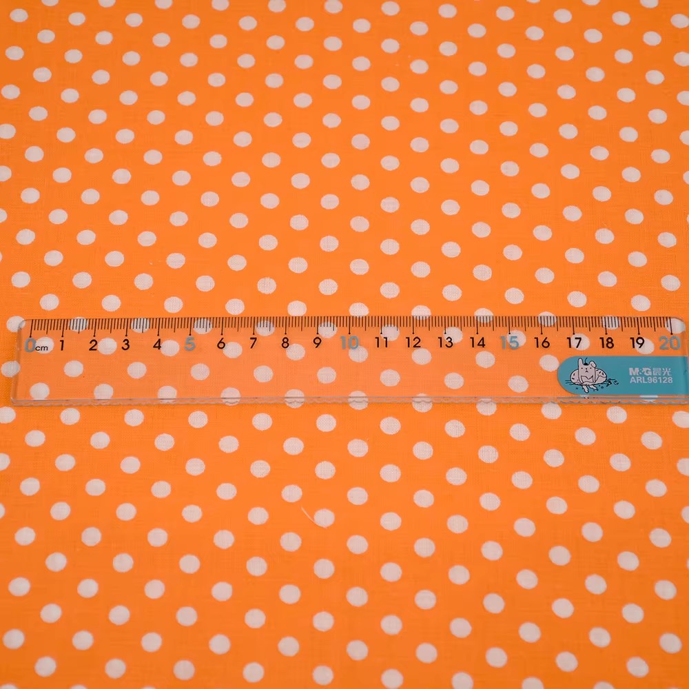50X150CM beyaz turuncu Polka D - Home Textiles And Decor incelemesi ve fiyatı