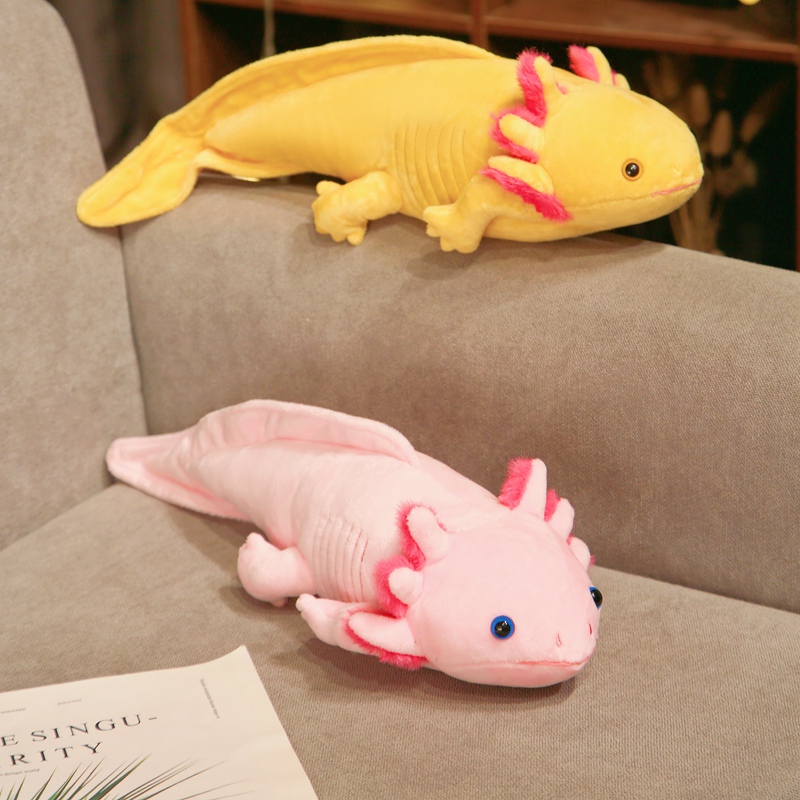 45 cm Kawaii Renkli Newt Peluş - Bolster Pillow Long incelemesi ve fiyatı