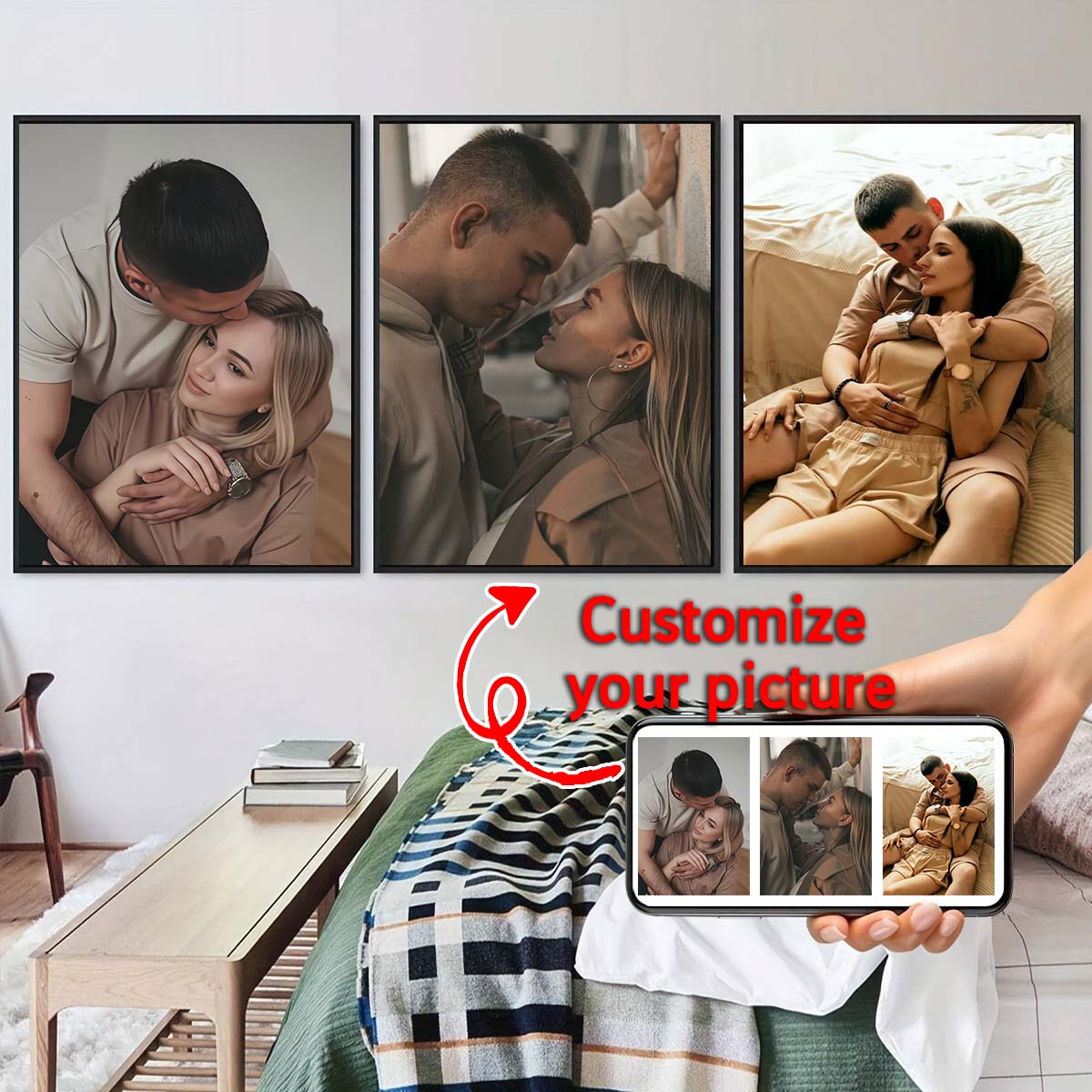 Triptik - 2D özel fotoğraf ahş - Home And Textiles Today incelemesi ve fiyatı
