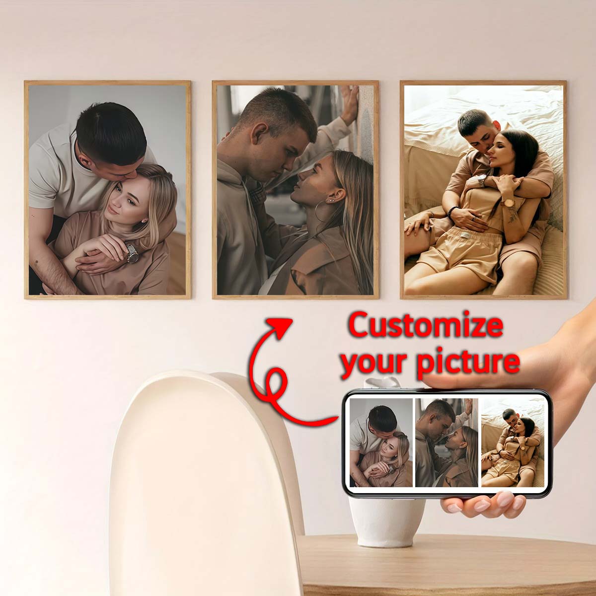 Triptik - 2D özel fotoğraf ahş - Home And Textiles Today incelemesi ve fiyatı