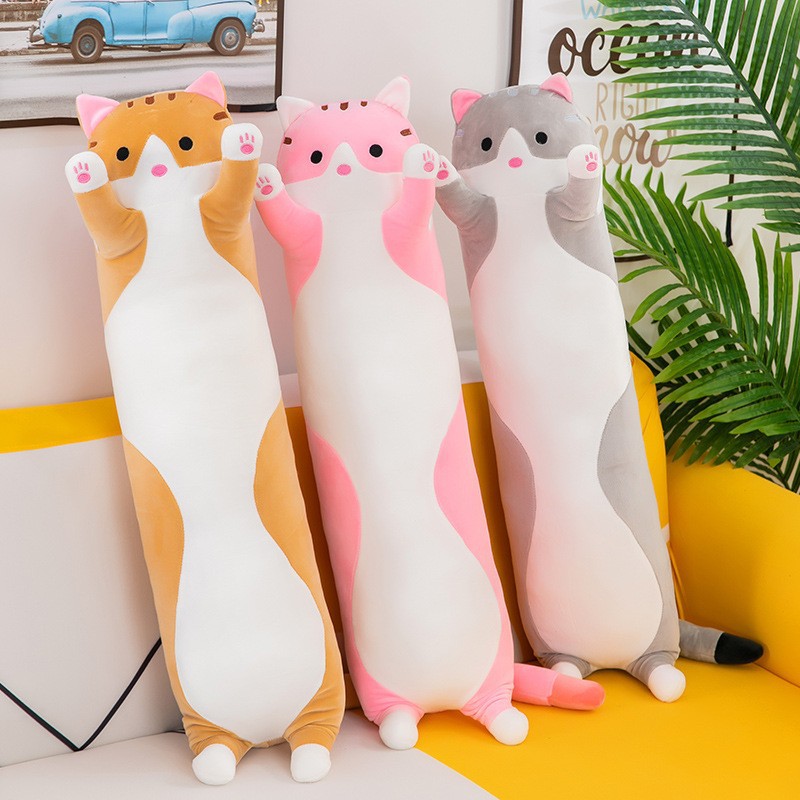 Sevimli Kedi Peluş Oyuncak Uzu - Bolster Pillow Long incelemesi ve fiyatı